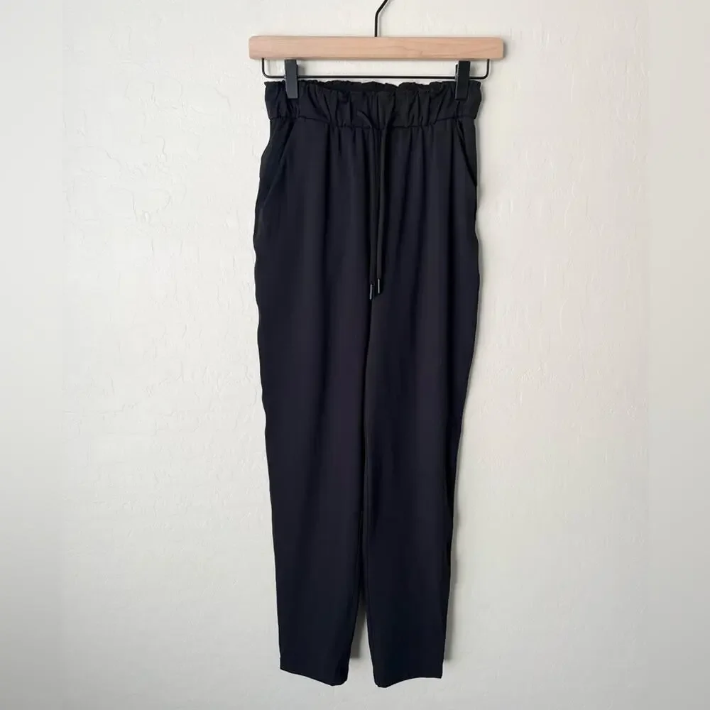 Lululemon keep moving high rise joggers black 2